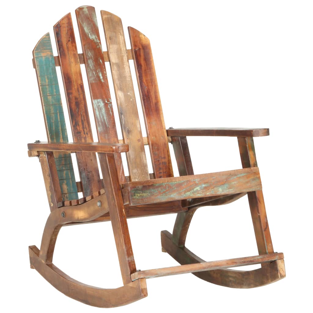 Garden Rocking Chair Solid Reclaimed Wood