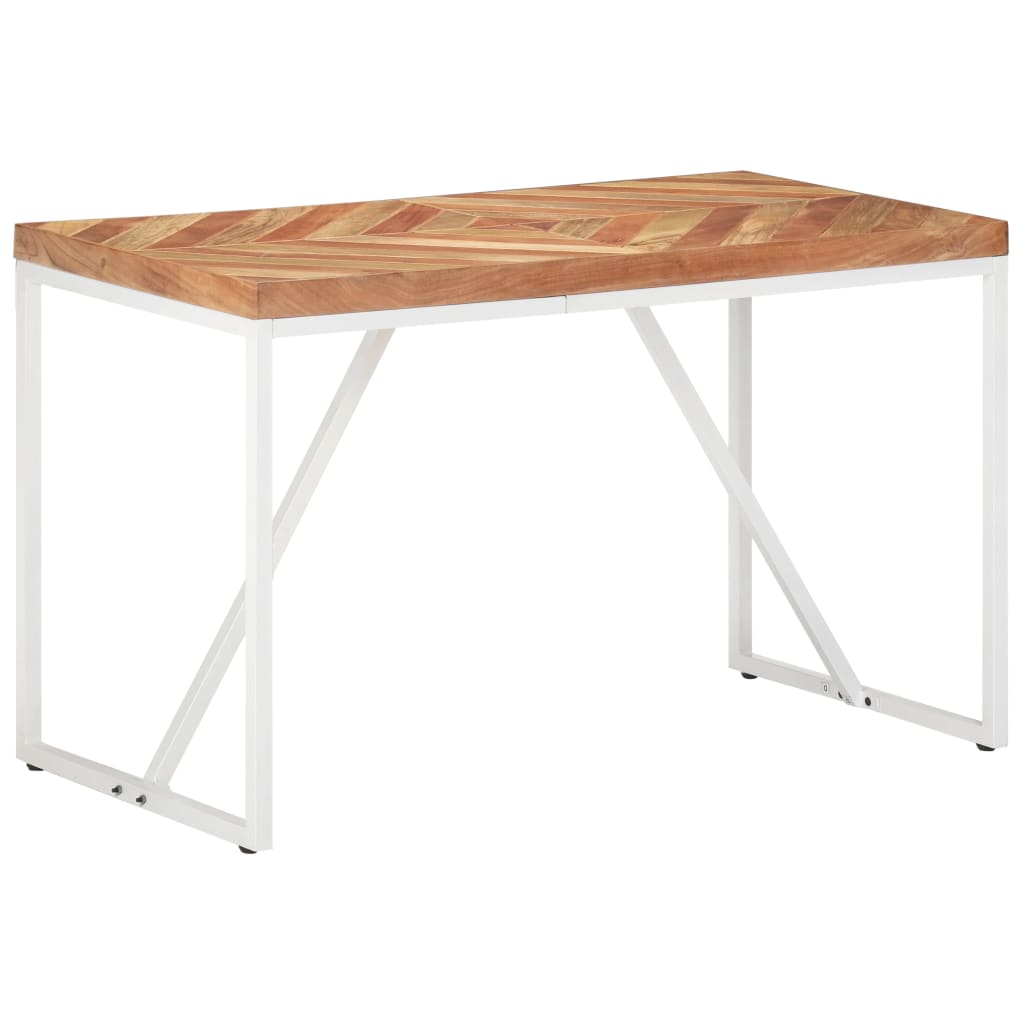 Dining Table 47.2"x23.6"x29.9" Solid Acacia and Mango Wood