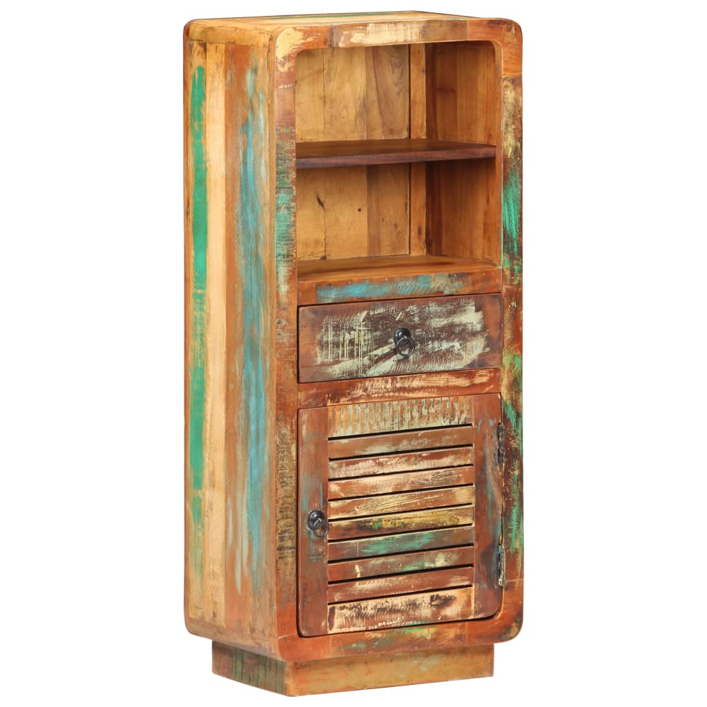 Highboard 17.7"x12.6"x43.3" Solid Reclaimed Wood