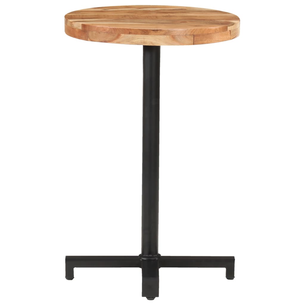 Bistro Table Round Ø19.7"x29.5" Solid Acacia Wood