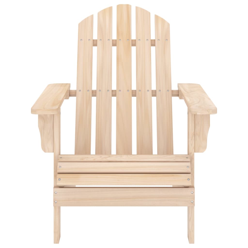 Patio Adirondack Chair Solid Fir Wood