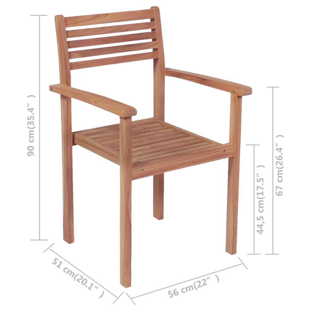 Patio Chairs 2 pcs with Taupe Cushions Solid Teak Wood