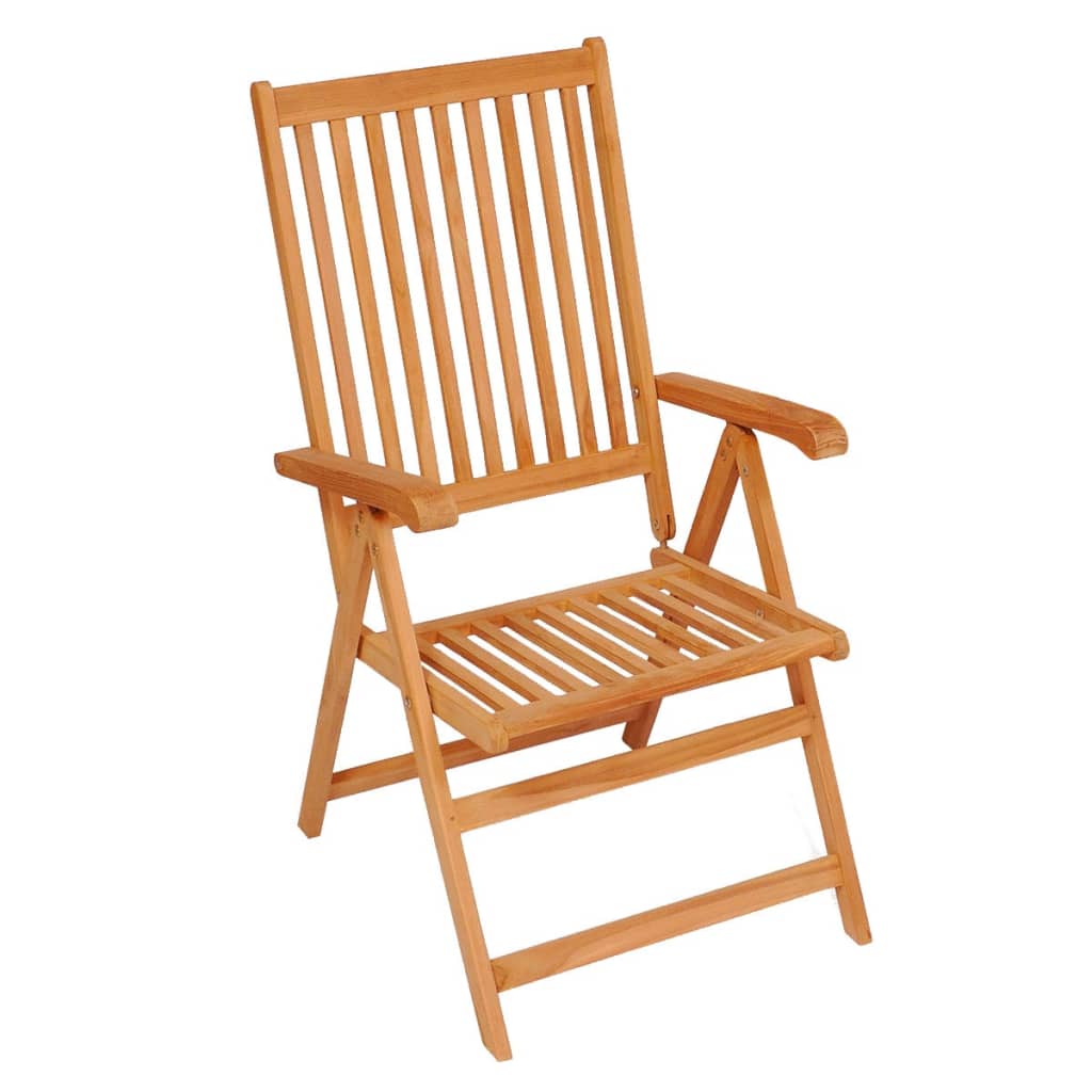 Patio Chairs 6 pcs with Taupe Cushions Solid Teak Wood