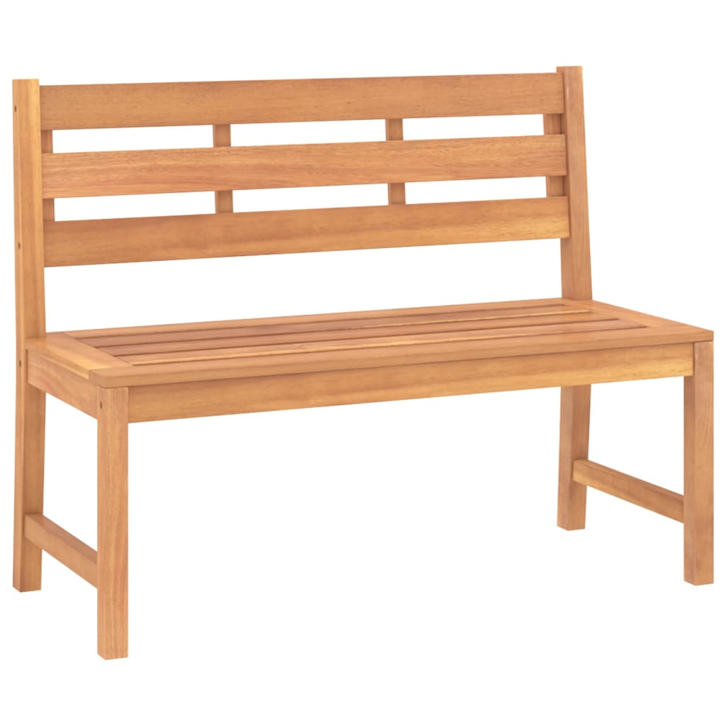 Patio Bench 44.9" Solid Teak Wood