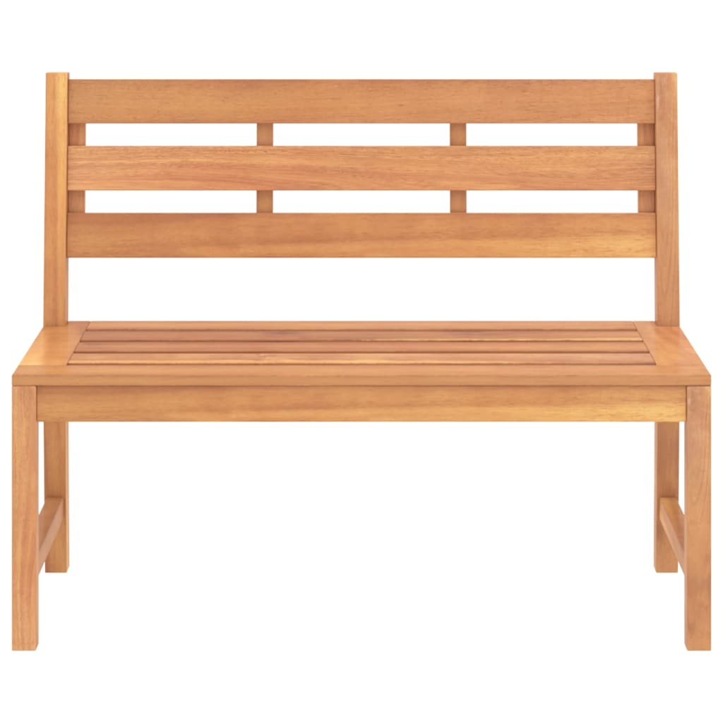 Patio Bench 44.9" Solid Teak Wood
