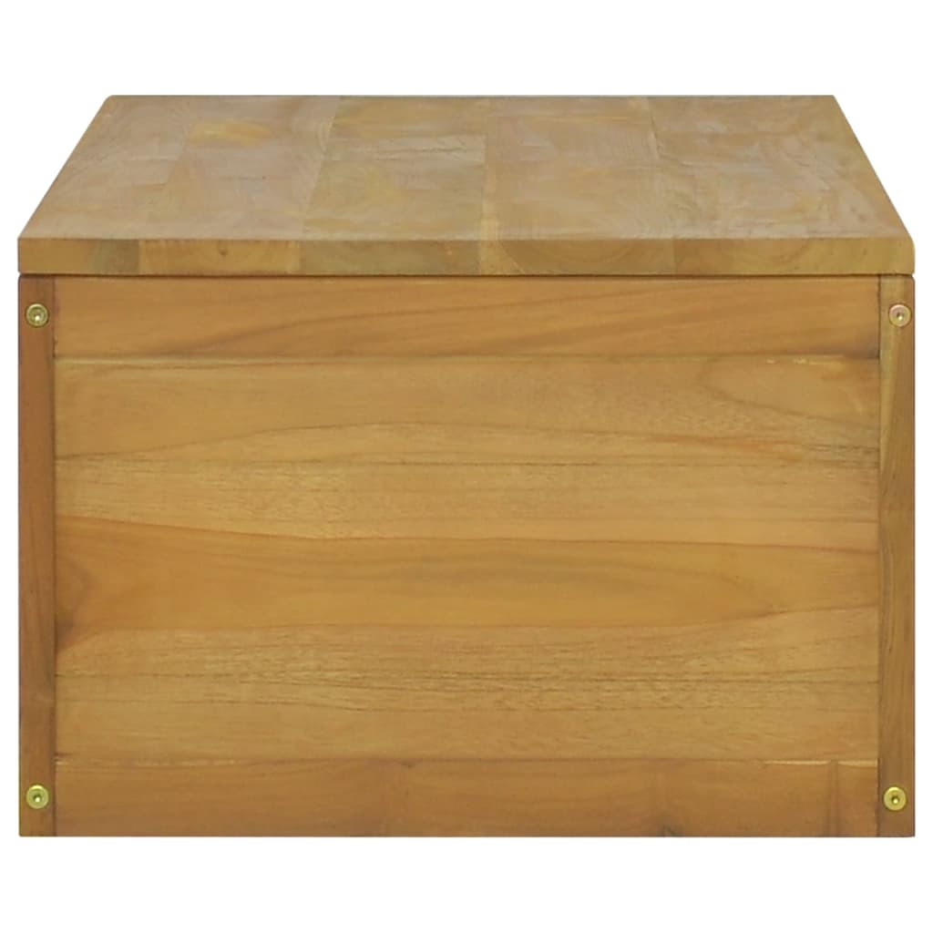 Wall-mounted Bathroom Cabinet 43.3"x17.7"x11.8" Solid Wood Teak