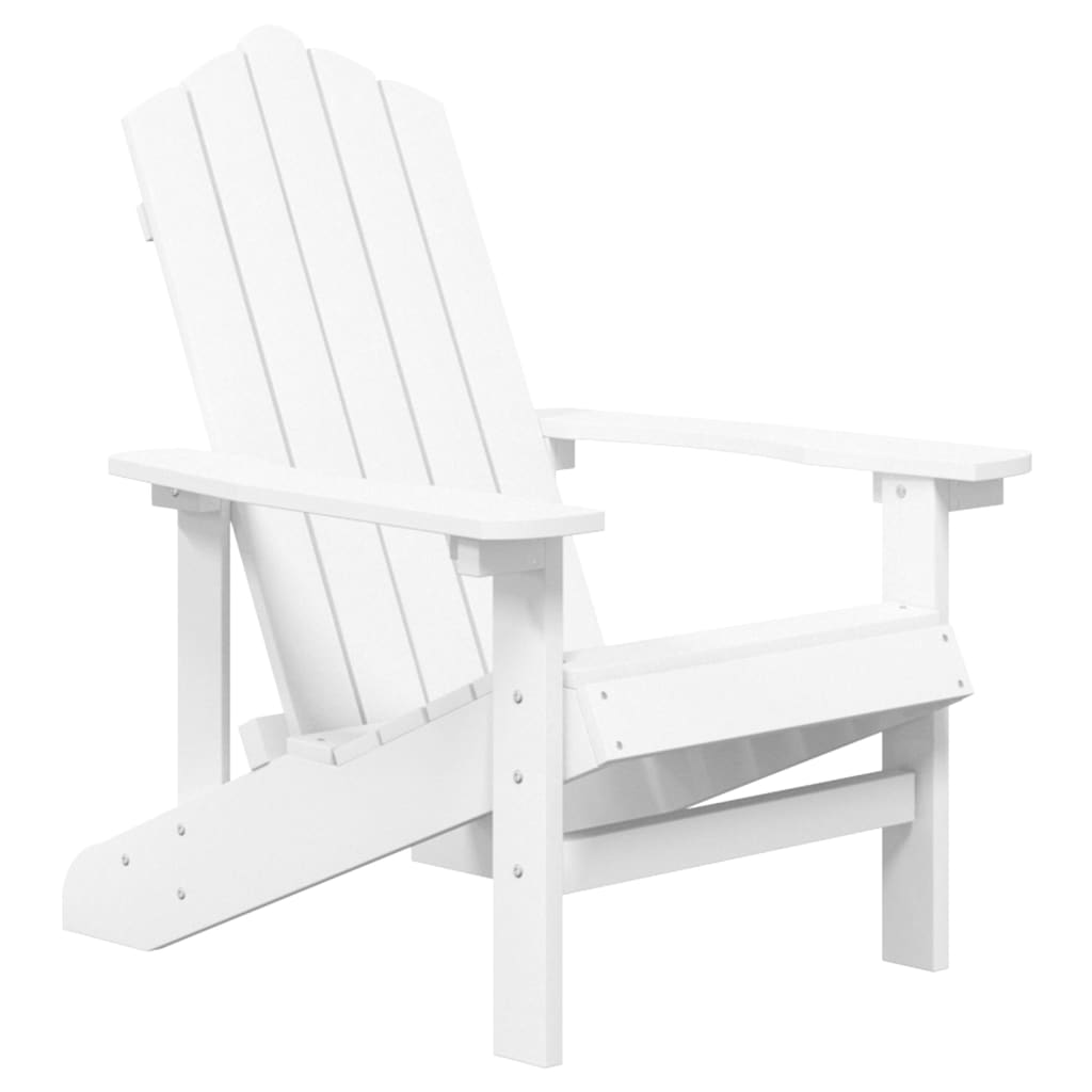 Patio Adirondack Chair HDPE White