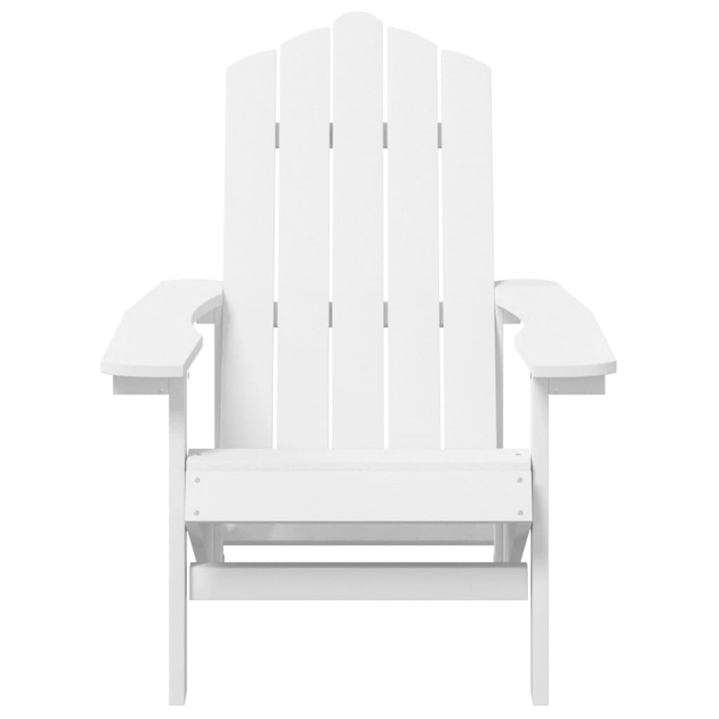 Patio Adirondack Chair HDPE White