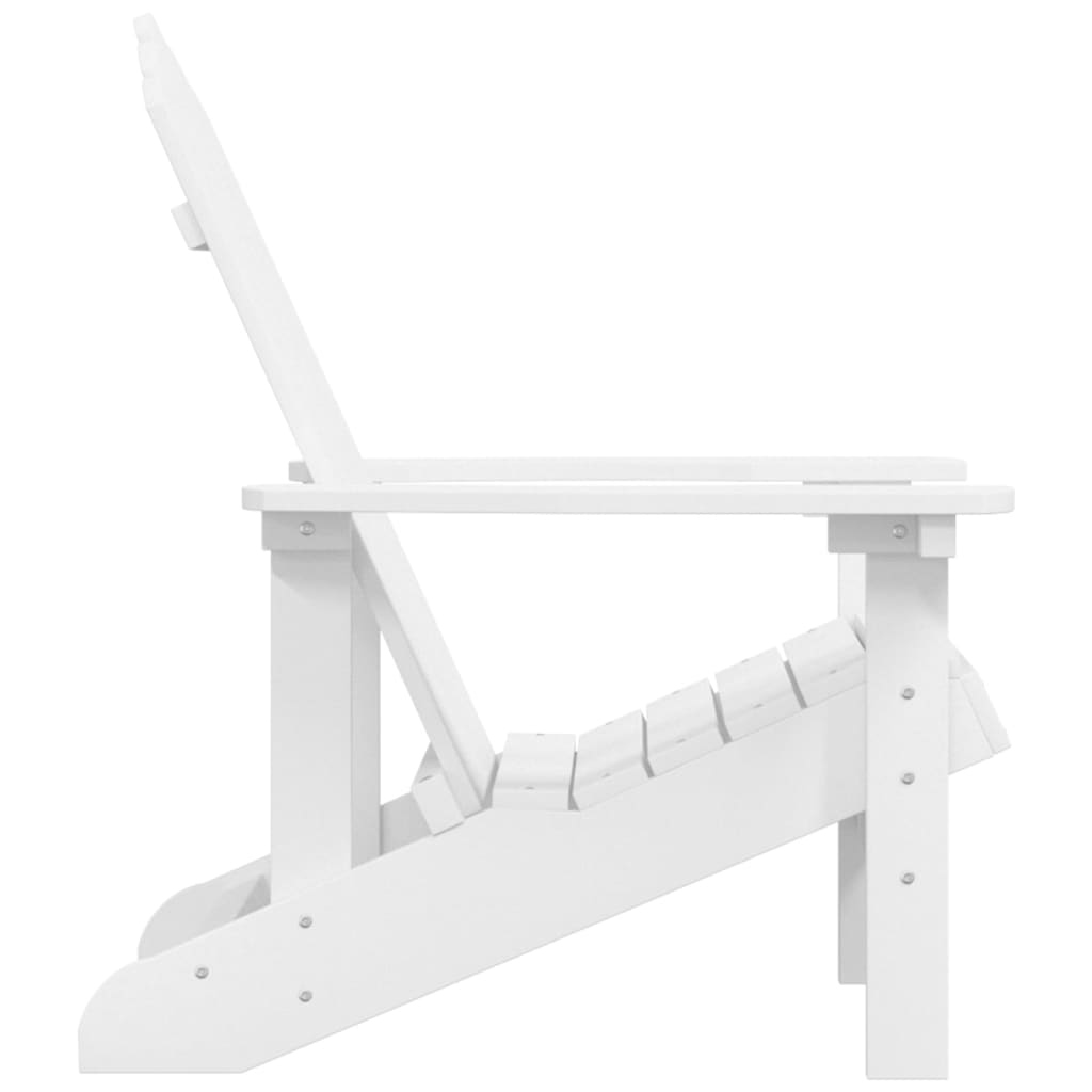 Patio Adirondack Chair HDPE White