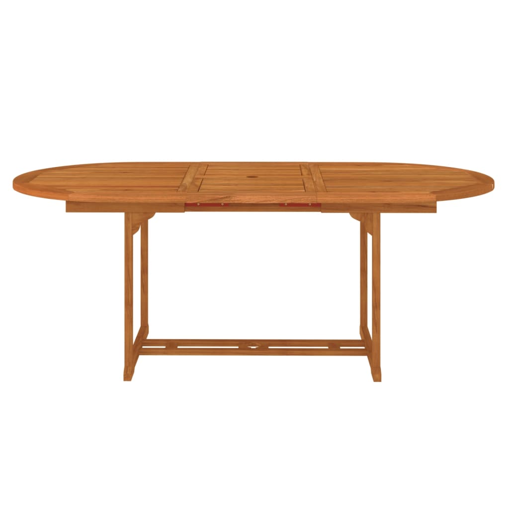 Patio Table 78.7"x39.4"x29.5" Solid Wood Eucalyptus