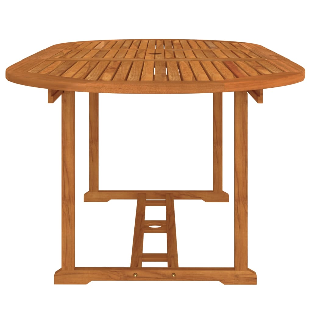 Patio Table 78.7"x39.4"x29.5" Solid Wood Eucalyptus