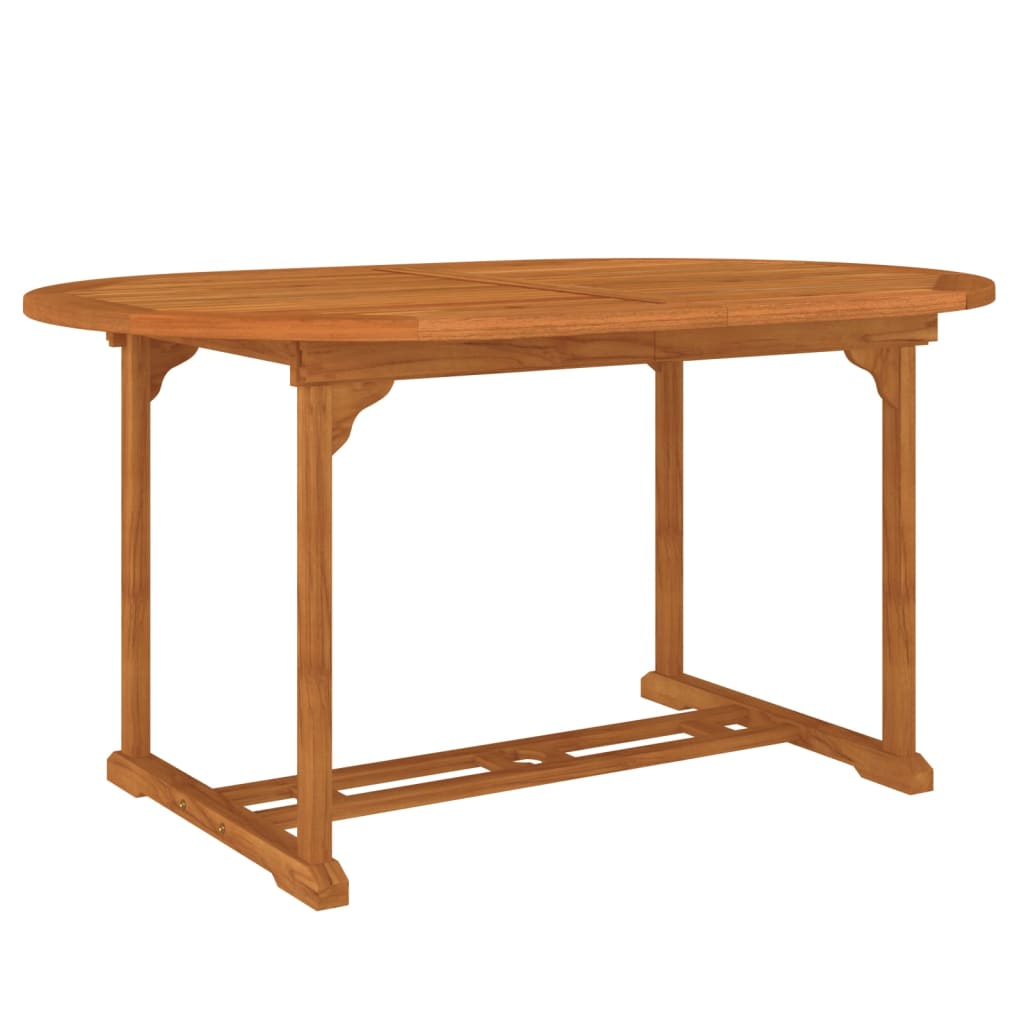 Patio Table 78.7"x39.4"x29.5" Solid Wood Eucalyptus