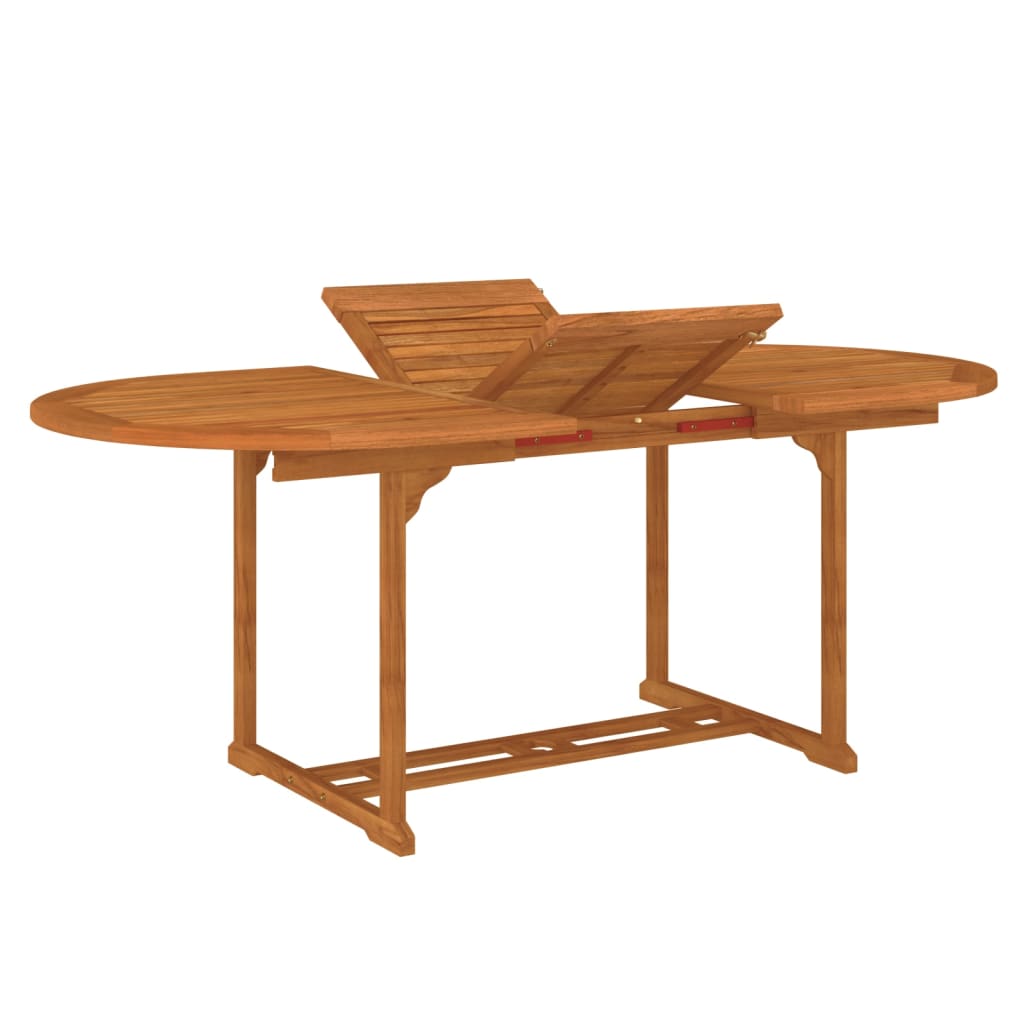 Patio Table 78.7"x39.4"x29.5" Solid Wood Eucalyptus