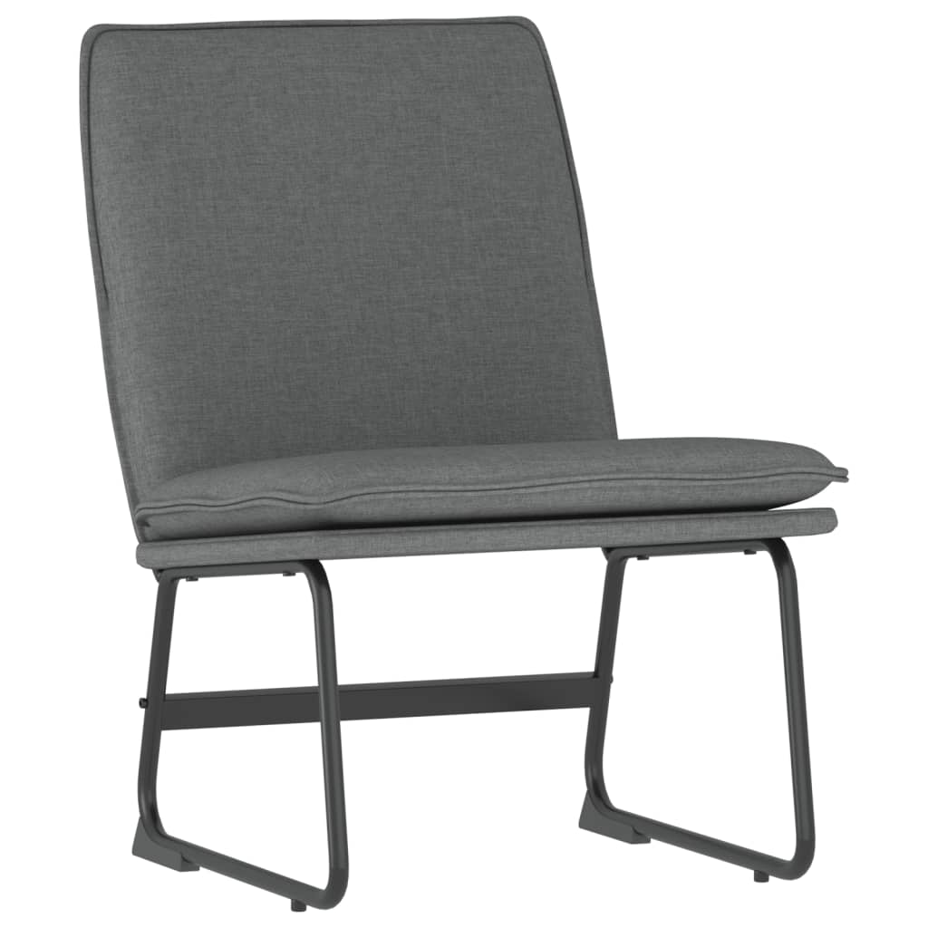 Lounge Chair Dark Gray 20.5"x29.5"x29.9" Fabric