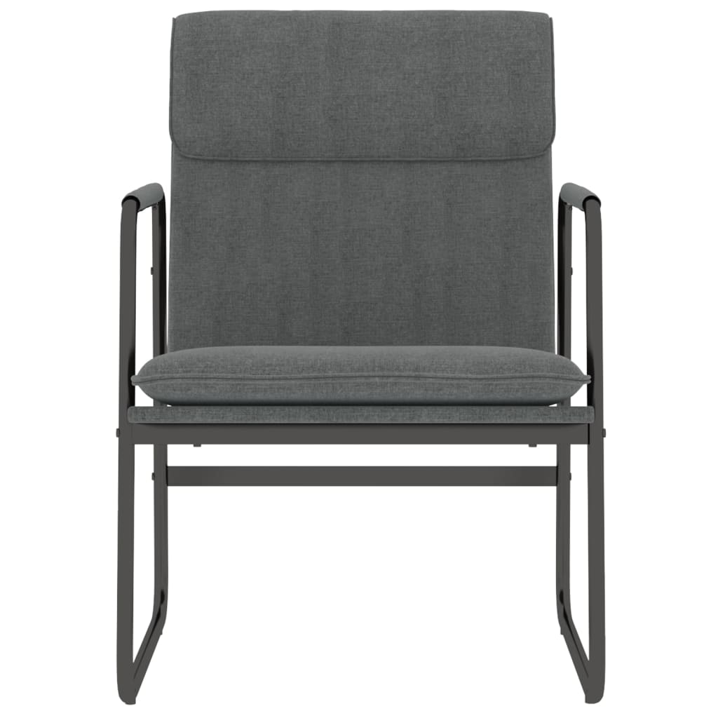 Lounge Chair Dark Gray 21.7"x25.2"x31.5" Fabric