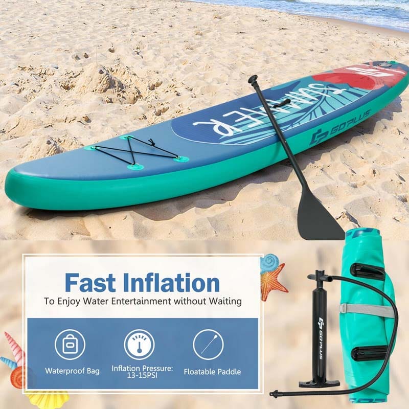 11 Feet Large Inflatable Stand Up Paddle Board - Soothe Seating